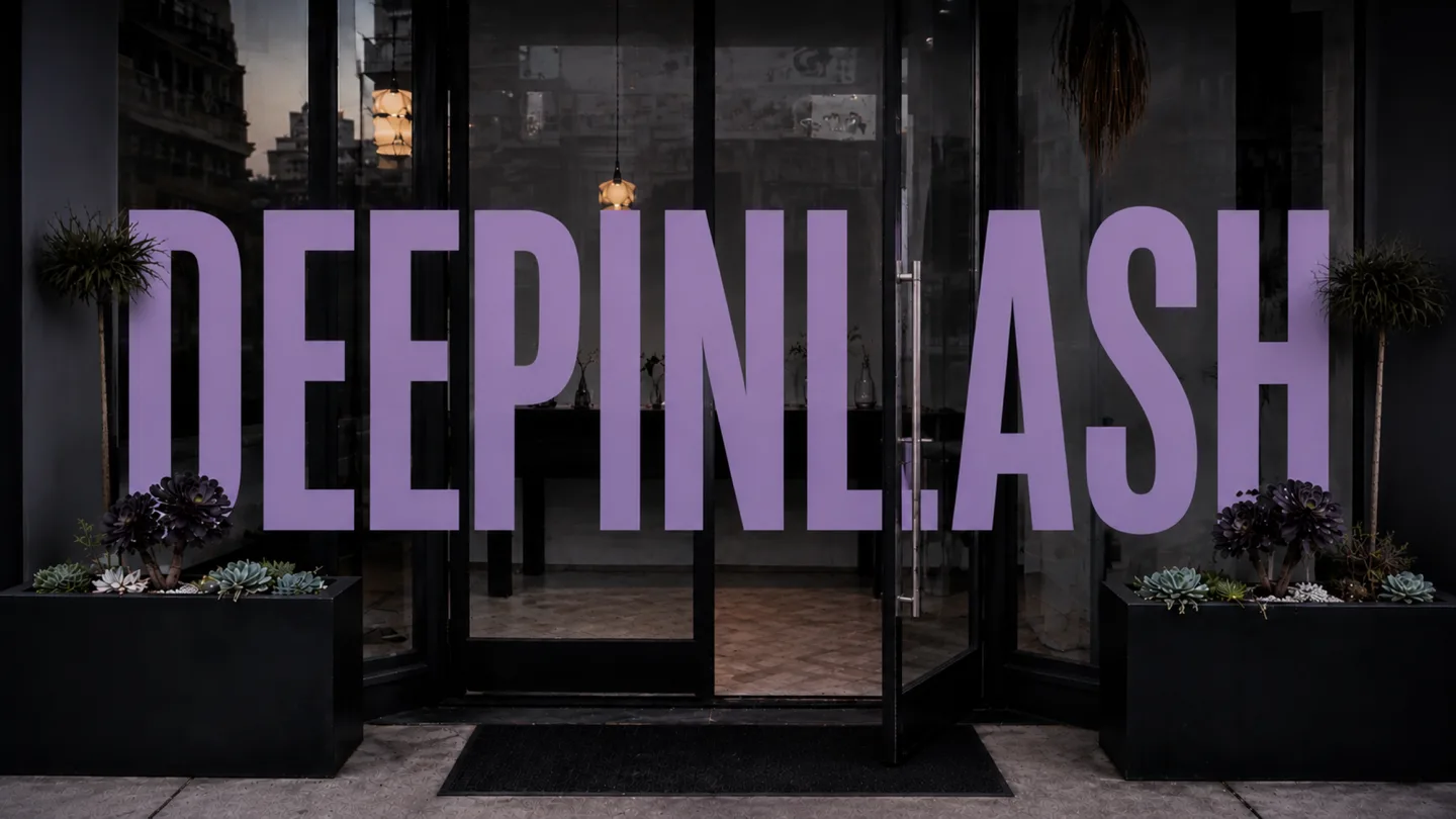 Eyelash extensions Brooklyn — DEEPINLASH Beauty Studio storefront on Avenue P, Gravesend 11223