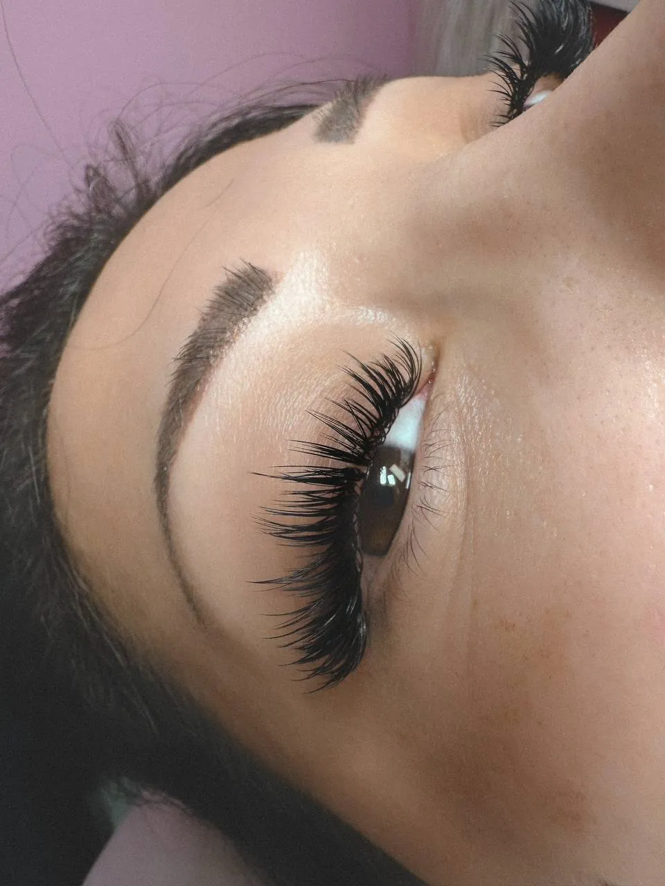 Dramatic wispy volume lashes with pronounced spikes, DEEPINLASH Brooklyn